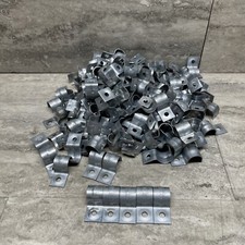 Lot Of 195 Minerallac 140M Jiffy Clip One Hole Strap For 1/2  Rigid IMC Conduit