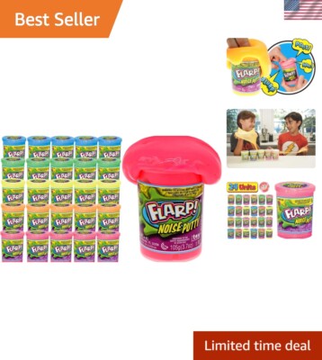 Scented Flarp Noise Putty for Kids 24 Units Assorted Fart Noise Maker. Hand T...