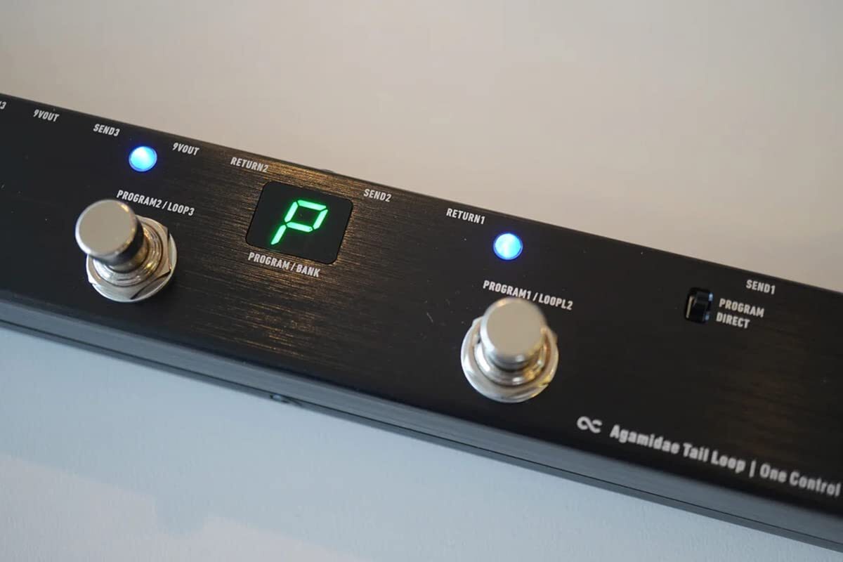 One Control Agamidae Tail Loop Programmable Switcher Guitar