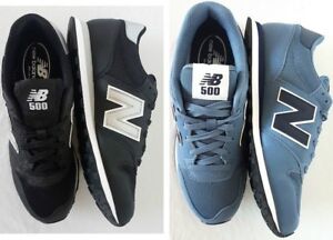 new balance 500 uomo nere