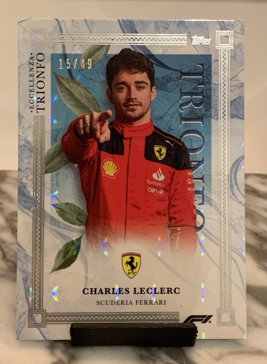 🌟Charles Leclerc Blue /49 2023 Topps Formula 1 F1