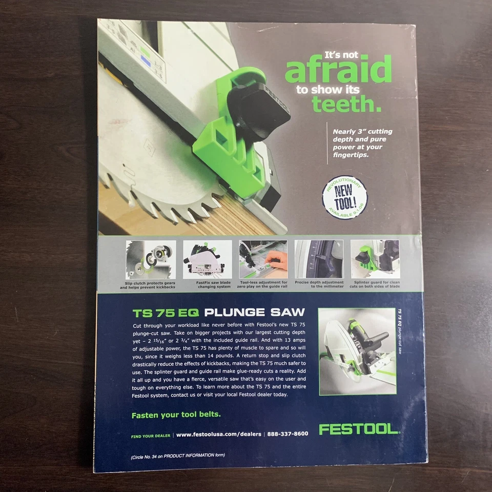 Vintage Woodworker’s Journal October 2006 Look At Choosing Your Next Table Saw - Image 4 of 4