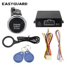 Easyguard RFID push button start stop valet mode car alarm system keyless entry