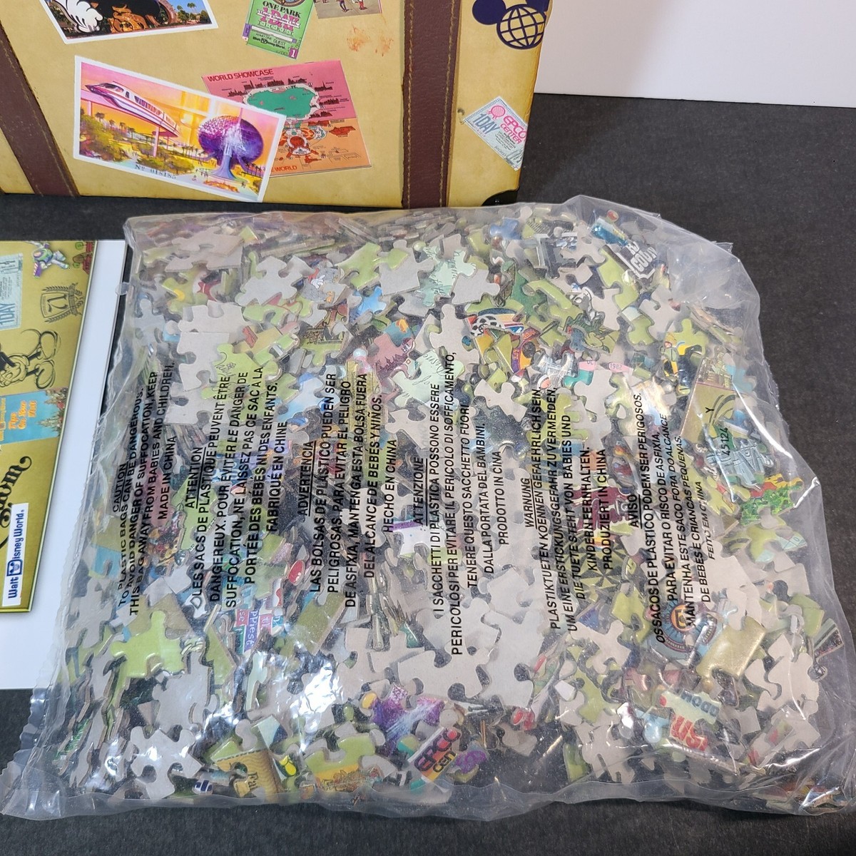 Disney Magic Kingdom 40 Years Of Magic Anniversary Jigsaw Puzzle