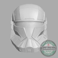 Commando Spartan original Star Wars / HALO mashup custom head for action figures