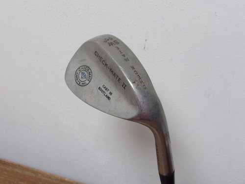 Carbite Check-Mate II Copper Face SW Sand Wedge Stiff Flex Steel Very Nice!!