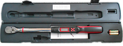 BGS Profi Drehmomentschlüssel Werkstatt-Profi1/2'' Digital, 40-200 NM Drehmoment 