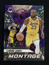 2024-25 Panini Mosaic - Montage LeBron James #19 Fast Break Prizm