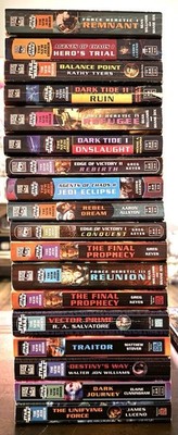 Star Wars The New Jedi Order Paperback Lot 1st Printing First Edition Del Rey