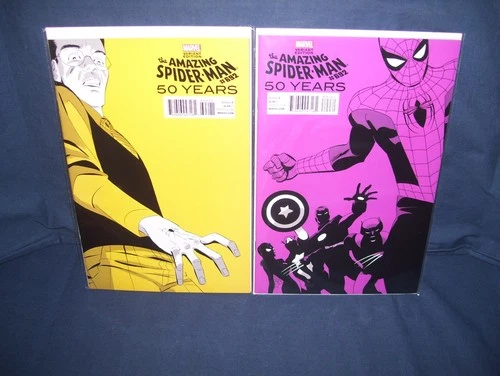 The Amazing Spider-Man #692 Yellow & Purple Variant Cover Marvel 2012
