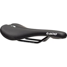 SDG Components Bel-Air V3 Steel Saddle Black/White, 140mm