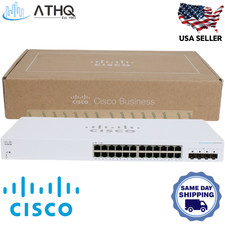 Cisco Cbs220-24t-4g 24-port Gigabit Smart Managed Switch 4x Sfp Uplinks Refresh Cisco Cbs220-24t-4g 24-port Gigabit Smart Managed Switch 4x Sfp Uplinks Refresh