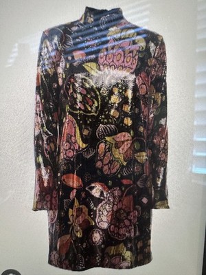 LA DOUBLEJ Eden Sequin Suitcase Dress SIZE S $MSRP $770.00