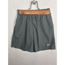 Nike Dri-FIT Athletic Shorts Boys Medium Gray t Lightweight Performance