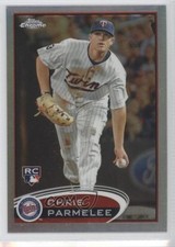 2012 Topps Chrome Refractor Chris Parmelee #162 0o9