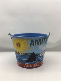 Jaws 50th Anniversary Popcorn Shark Chum Bucket Amity Island