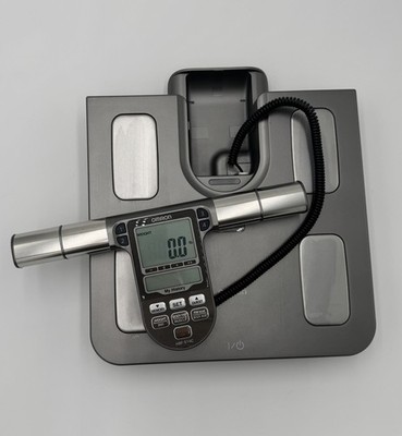 Omron HBF-514C Full Body Sensor Body Composition Monitor Scale w/ Manual