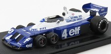 MODÈLE DE VOITURE STATIQUE GP RÉPLIQUES TYRELL F1 P34/2 6 ROUES DEPAILLER 197...