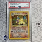 2000 Pokemon Game Base #4 Charizard Holo  PSA 2