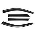 For 2011-2024 Dodge Durango 4pcs Window Visor Vent Sun Rain Guard Wind Deflector