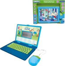 Lexibook, The Smurfs, Bilingual Spanish/English Educational Computer, Toy for Ch