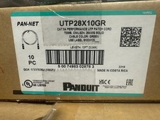 10 pack of PANDUIT UTP28X10GR UTP28 (GREEN)  ...