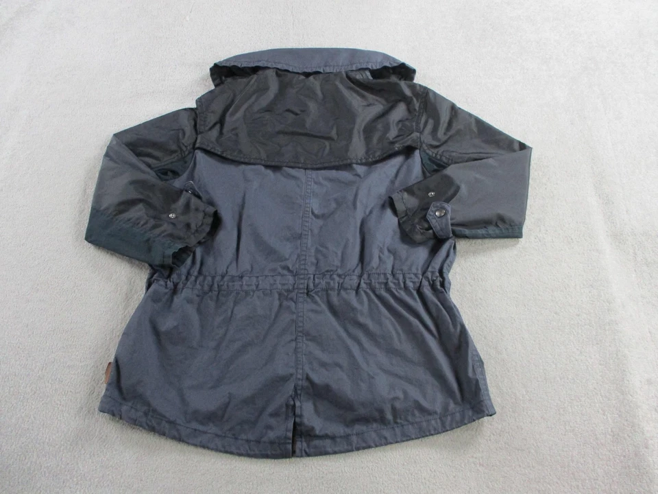 Coach Jacket Womens Medium Drawstring Waist Lightweight Windbreaker Coat - Image 3 of 4