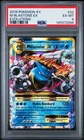 2016 POKEMON XY EVOLUTIONS #22 M BLASTOISE EX PSA 6