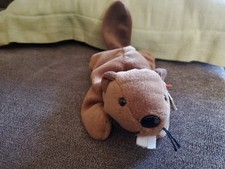 Ty Beanie Baby - Bucky The Beaver   