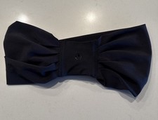Lululemon Women  s Black Harmony Headband Twist Front Lightweight Gym Workout
