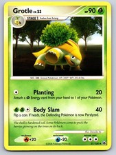 Grotle 37/100 Uncommon Majestic Dawn Pokemon Moderately Played