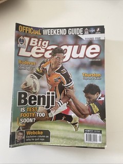 Big League Magazine Bulk Lot 2005 NRL Season 22 Magazines In Total.