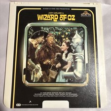 VTG Movie CED Video Disc RCA Selecta Vision Wizard of Oz