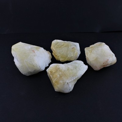 Große Spitze Citrin Quarz Kristall Heilung Reiki Chakra Dekor Sammlerstücke