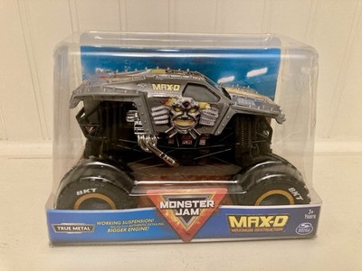 Monster Jam True Metal 1:24 Max-D Maximum Destruction Truck 2018 New