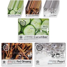 Korean Premium Essence Korean Face Mask Sheets Mix Set Skin Care (3types) 30pcs