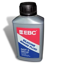 Premium DOT 5 Silicone Brake Fluid EBC BF005 250ml/8.8 Fl. Oz.