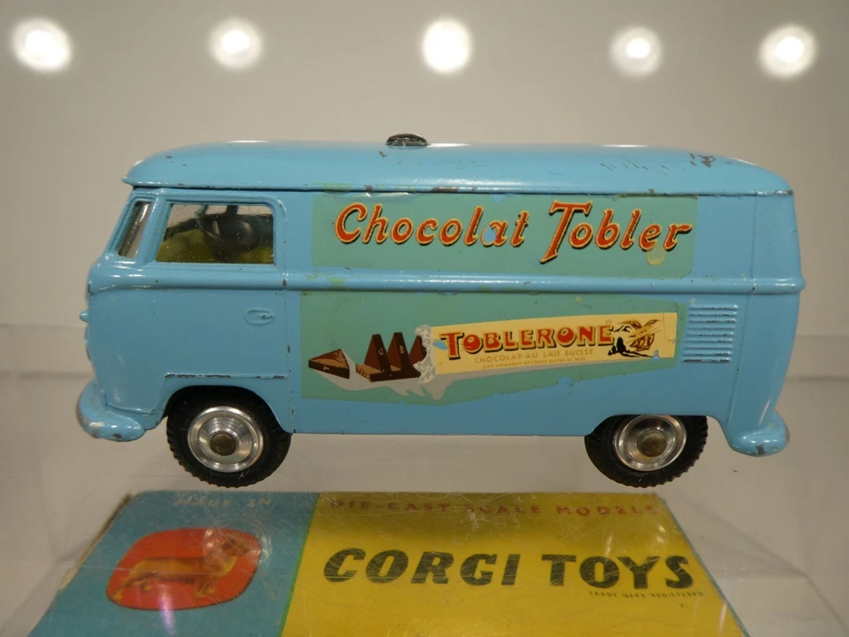 Corgi Toys 441 Volkswagen Toblerone Van Vintage Boxed Original - Image 3 of 4