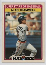 1989 Topps Kay Bee Toys Superstars of Baseball Box Set Alan Trammell HOF 1oa8