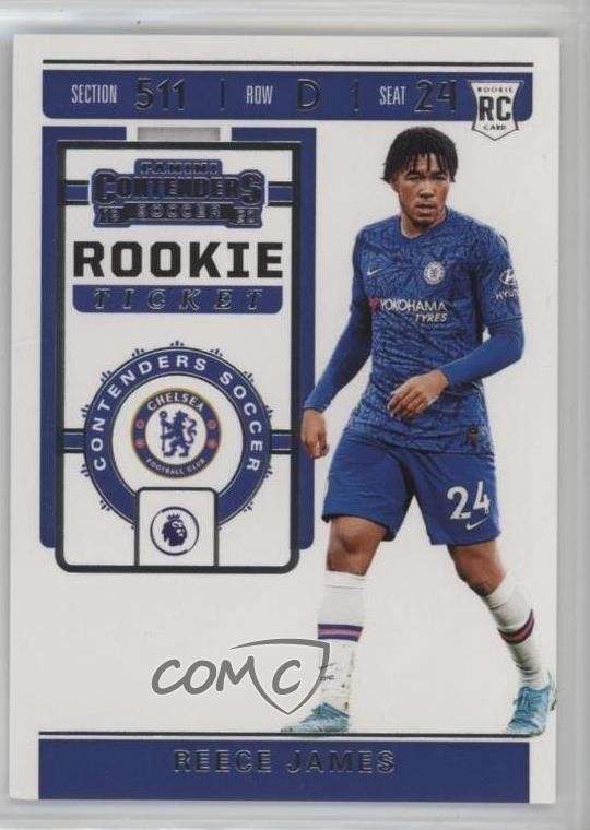 2019-20 Panini Chronicles Contenders Rookie Ticket Reece James #RT-19 RC 0i7k