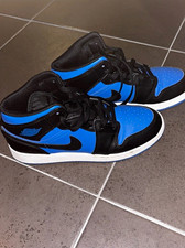 Jordan Air Jordan 1 Mid Black/Blue Youth US 6...