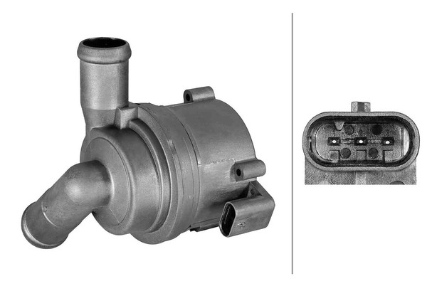 Hella Zusatzwasserpumpe FüR VW Amarok 10-22 03L965561A-image