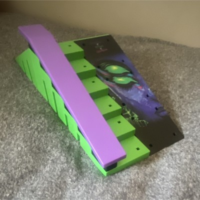 Tech Deck Skateboard Ramp Playset Green Purple Black Plastic Sport Theme