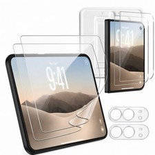 For iPhone DUO Privacy Glass Screen Protector Hydrogel Protector Easy Install