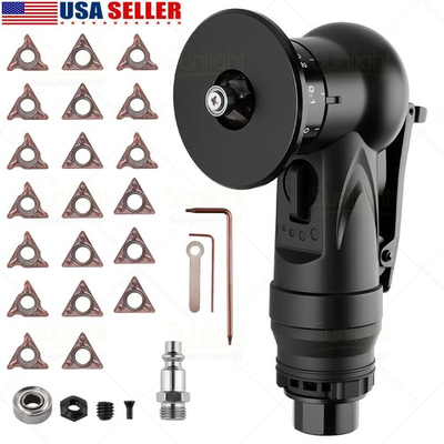 #ad Pneumatic Chamfering Tool Air Chamfer Tool with 10 C Angle amp; 10 R Angle Blades $29.99