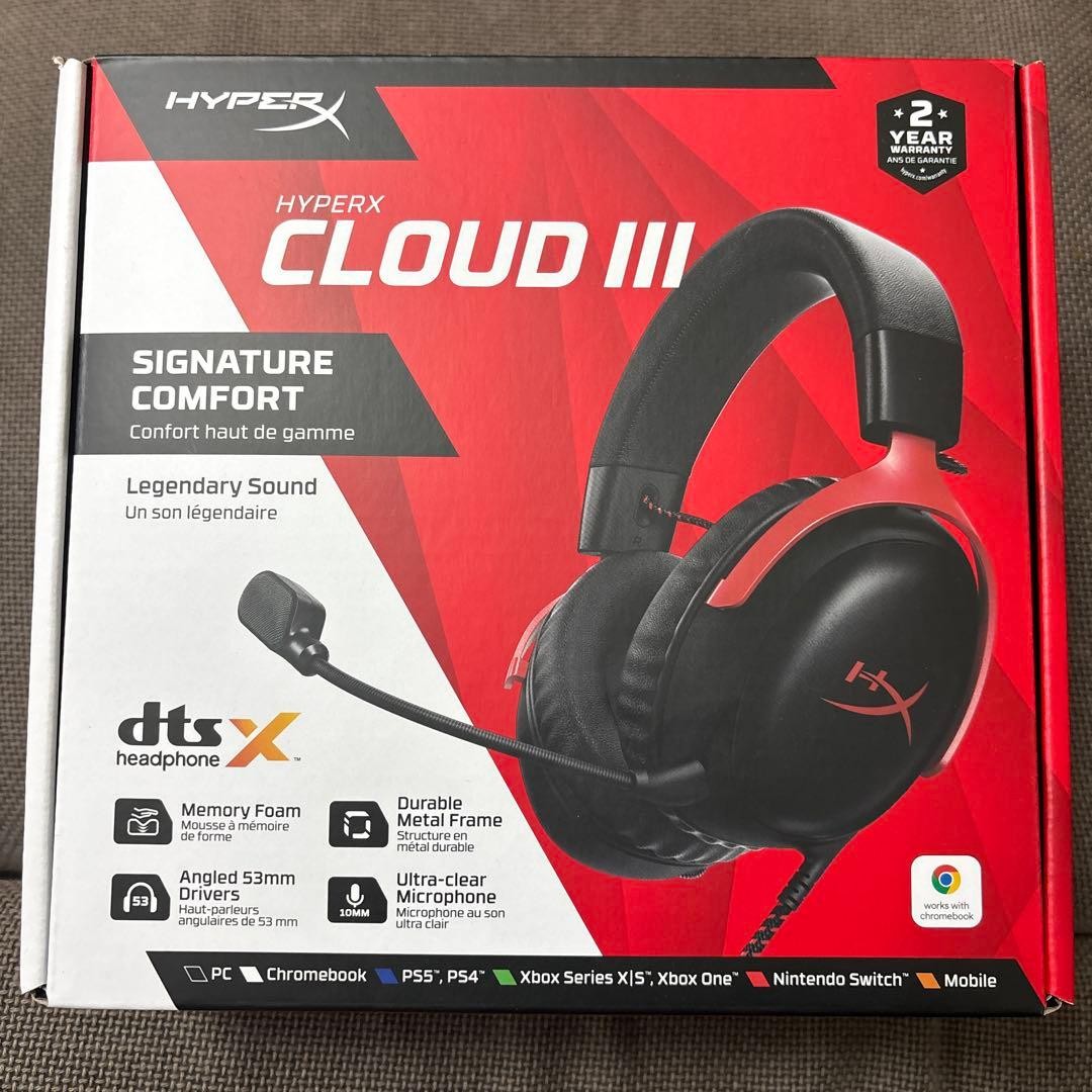 HyperX Cloud III gaming headset
