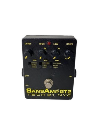 Tech21 Effect Pedal Sansamp Gt2 Used