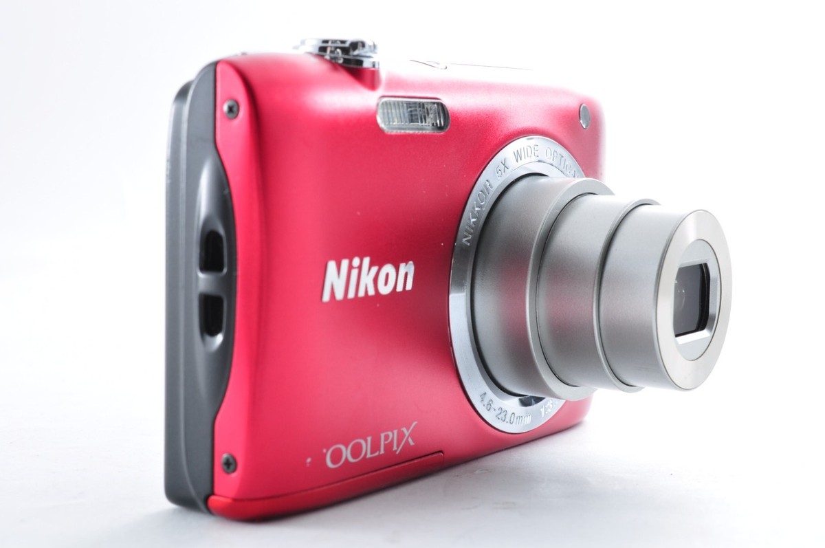 Nikon Coolpix S2900 Red Excellent+5 Compact Digital Camera Z2658