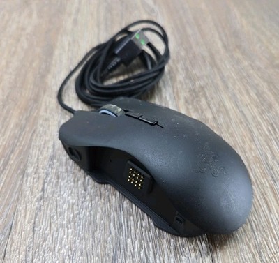 Razer Naga Trinity Wired Gaming Mouse INCOMPLETE Missing Side Buttons RZ01-0241