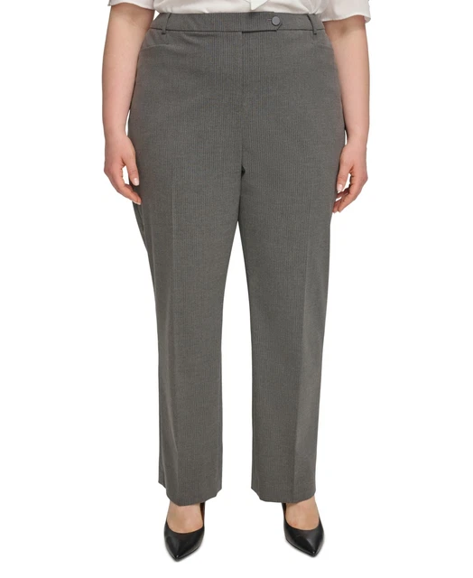 Plus Womens High Rise Pinstripe 197383958315 US 22 (3X) RT $109.00